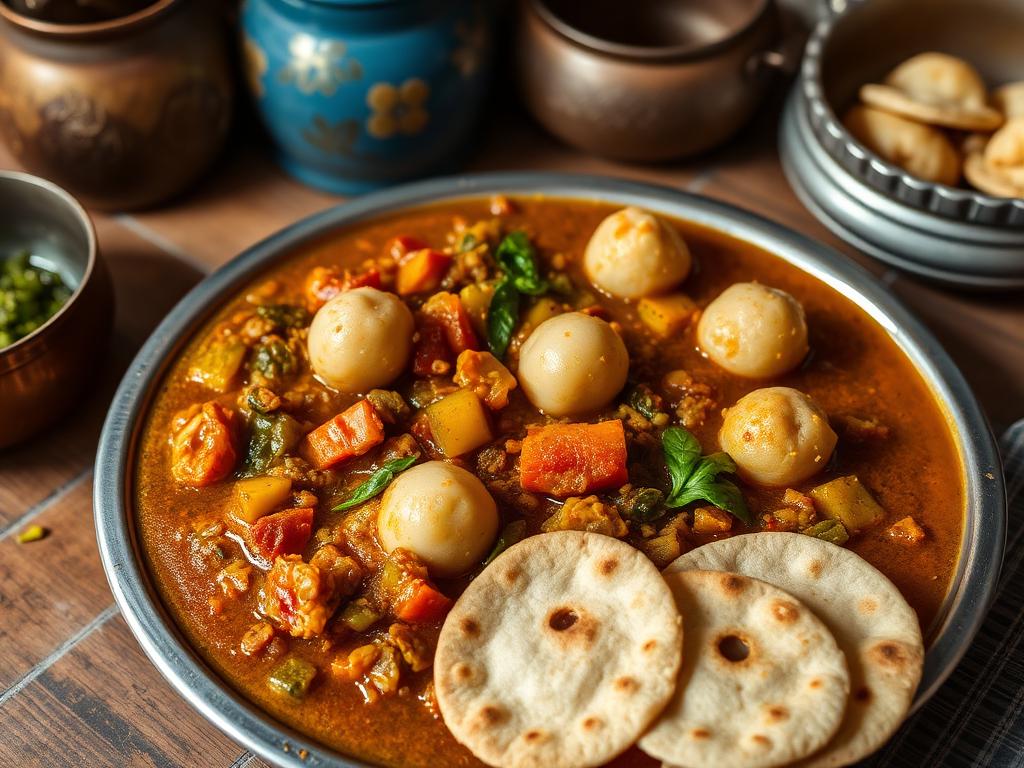 Undhiyu & Puri Thali