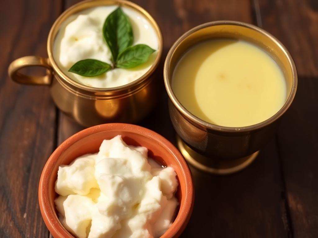 Set Curds & Churned Buttermilk